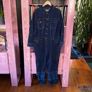Universal Standard Myrtle Denim Jumpsuit L (22-24)